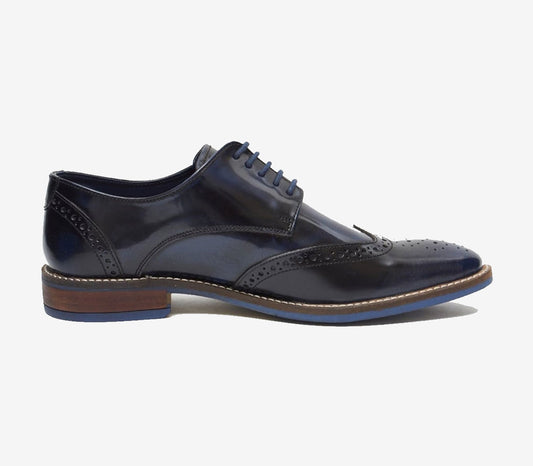 Derby Brogue Azul Noche